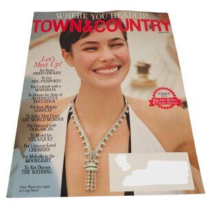 Town & Country Magazine Summer 2025 Issue Grace Burns Lets Meet Up Caviar Dreams